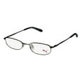 thumbnail image 1 of NEW PUMA 15354 YOCTO MENS/WOMENS DESIGNER FULL-RIM KHAKI / BLACK SIMPLE & ELEGANT VISION CARE FRAME DEMO LENSES 48-18-135 SPRING HINGES EYEGLASSES/GLASSES, 1 of 9