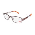 thumbnail image 1 of NEW PUMA 15417 MENS/WOMENS DESIGNER FULL-RIM ROSE BROWN / ORANGE COLOR COMBINATION COLLECTIBLE HIP FRAME DEMO LENSES 48-17-135 FLEXIBLE HINGES EYEGLASSES/EYEWEAR, 1 of 9