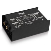 PYLE PDC21 - 1/4'' Instrument To Balanced & Unbalanced (1/4''/XLR) Direct Box