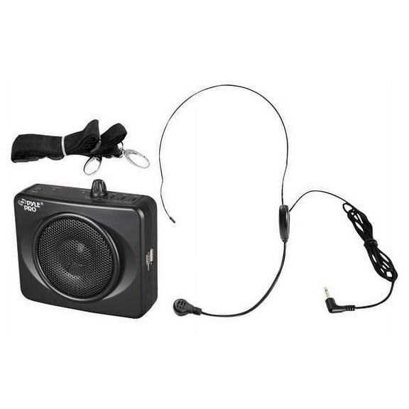 NEW PYLE PWMA60UB 50W USB-Equipped Waist-Band Portable PA System w/ Headset Mic