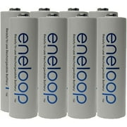 NEW Panasonic Eneloop 4th generation 8 Pack AA NiMH Pre-Charged Rechargeable Bat
