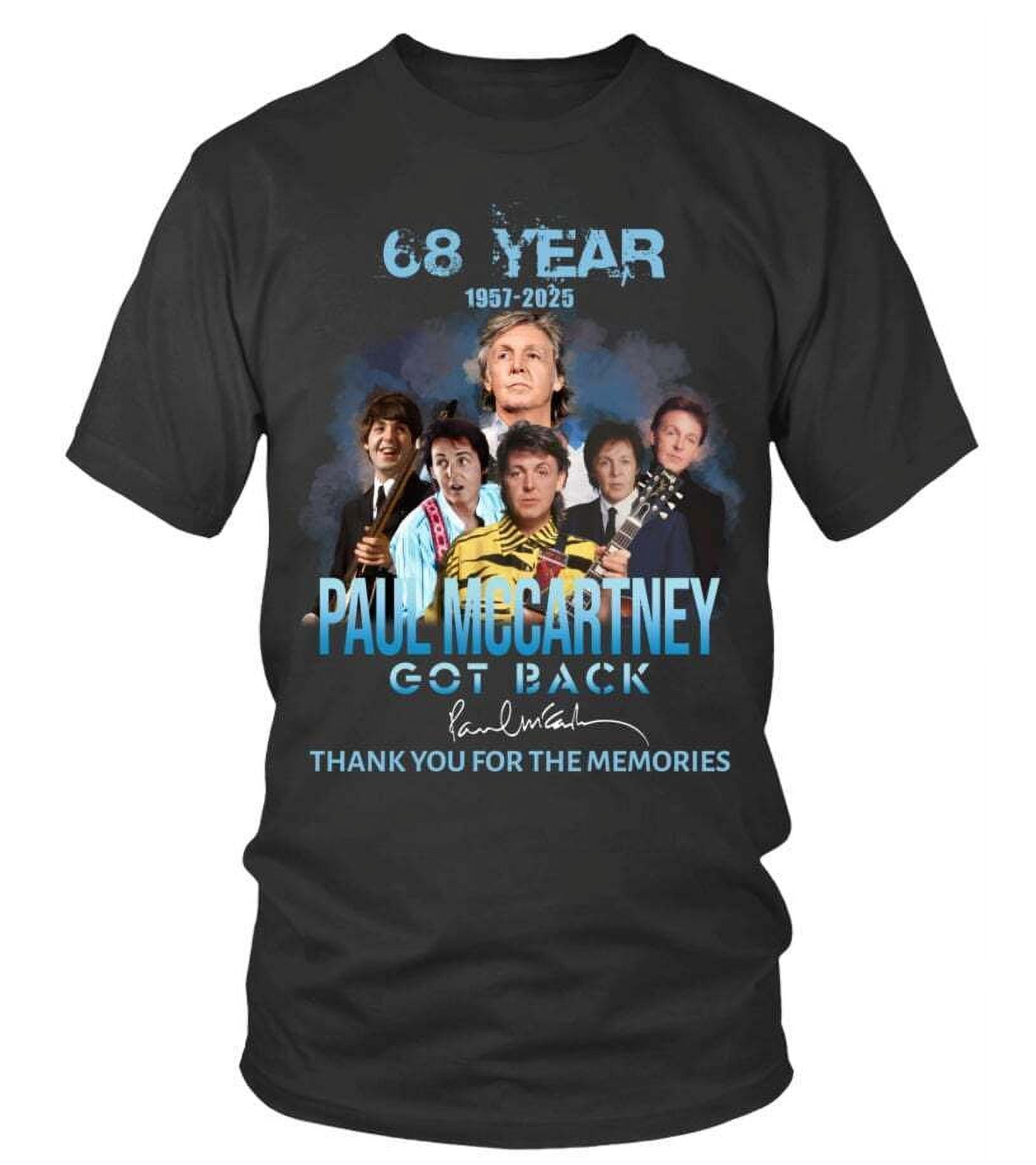 NEW Paul Mccartney 2025 Anniversary T-Shirt Vintage Trending S-5XL