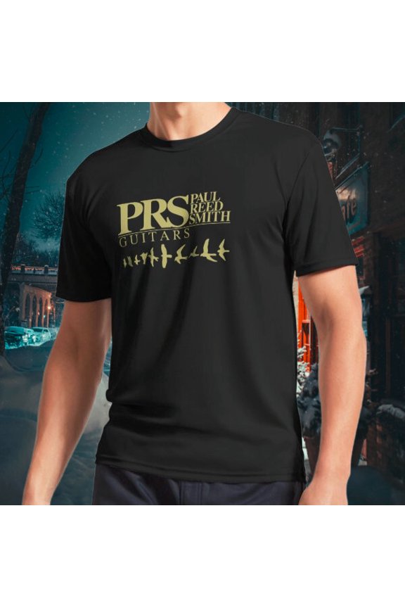 NEW! Paul Reed Smith PRS Guitars Logo Long Sleeve T-Shirt Funny Size S to 5XL