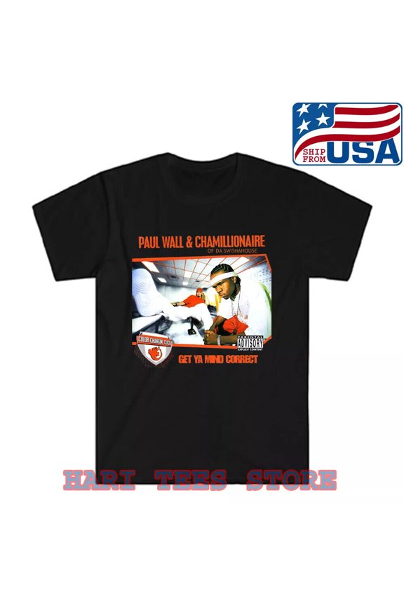 NEW Paul Wall & Chamillionaire Unisex T-Shirt Vintage Trending S-5XL