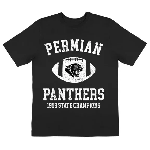 NEW Permian Panthers Texas Mojo Friday Night Lights 1989 Distressed T Shirt