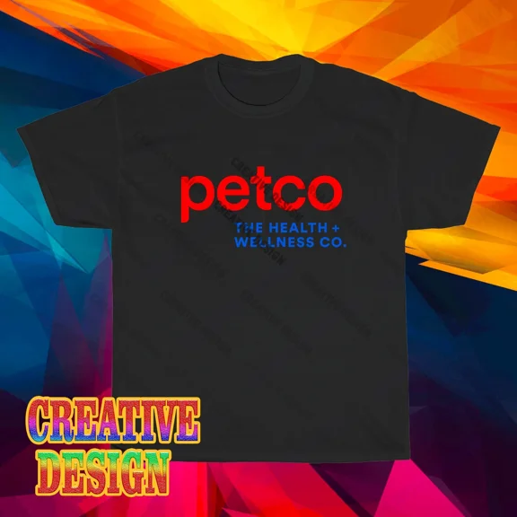 NEW! Petco Pet Food Grocery Logo Long Sleeve T-Shirt Funny Size S to 5XL