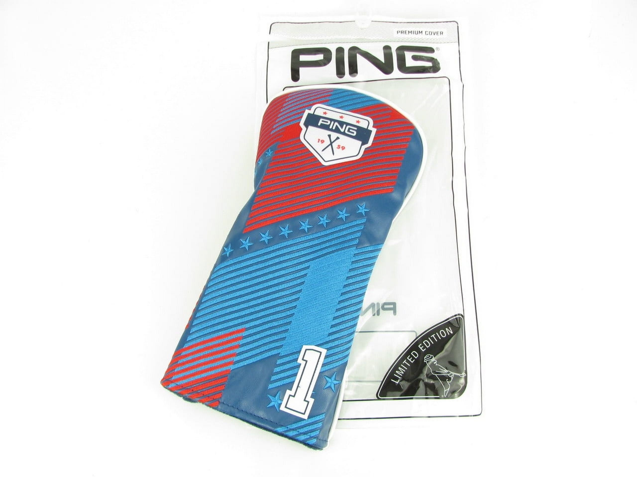 NEW Ping Stars & Stripes USA 2023 Limited Edition Driver Headcover RED WHITE BLUE
