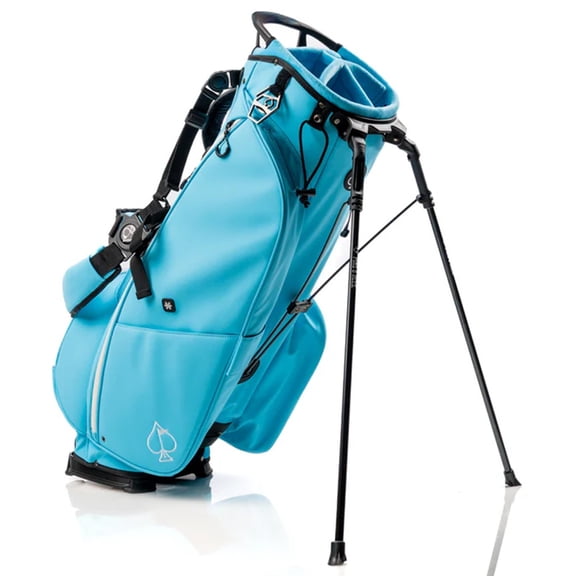 NEW Pins & Aces Player Preferred Golf Stand / Carry Bag - 14-Way Glacier