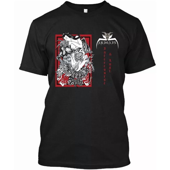NEW! Popular Abigail Intercourse And Lust Japanese Music Retro Art T-SHIRT S-4XL