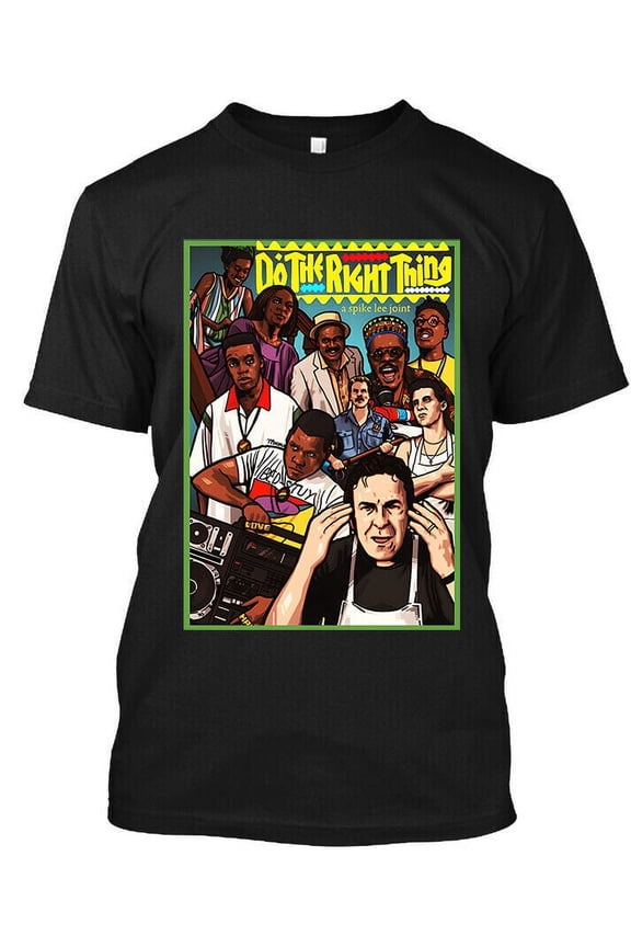 NEW! Popular Do the Right Thing American Graphic Vintage Logo T-Shirt SIZE S-4XL