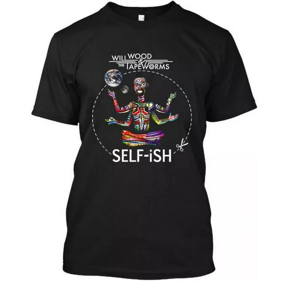 NEW! Popular Will Wood and the Tapeworms SELF-iSH American T-Shirt SIZE S-4XL