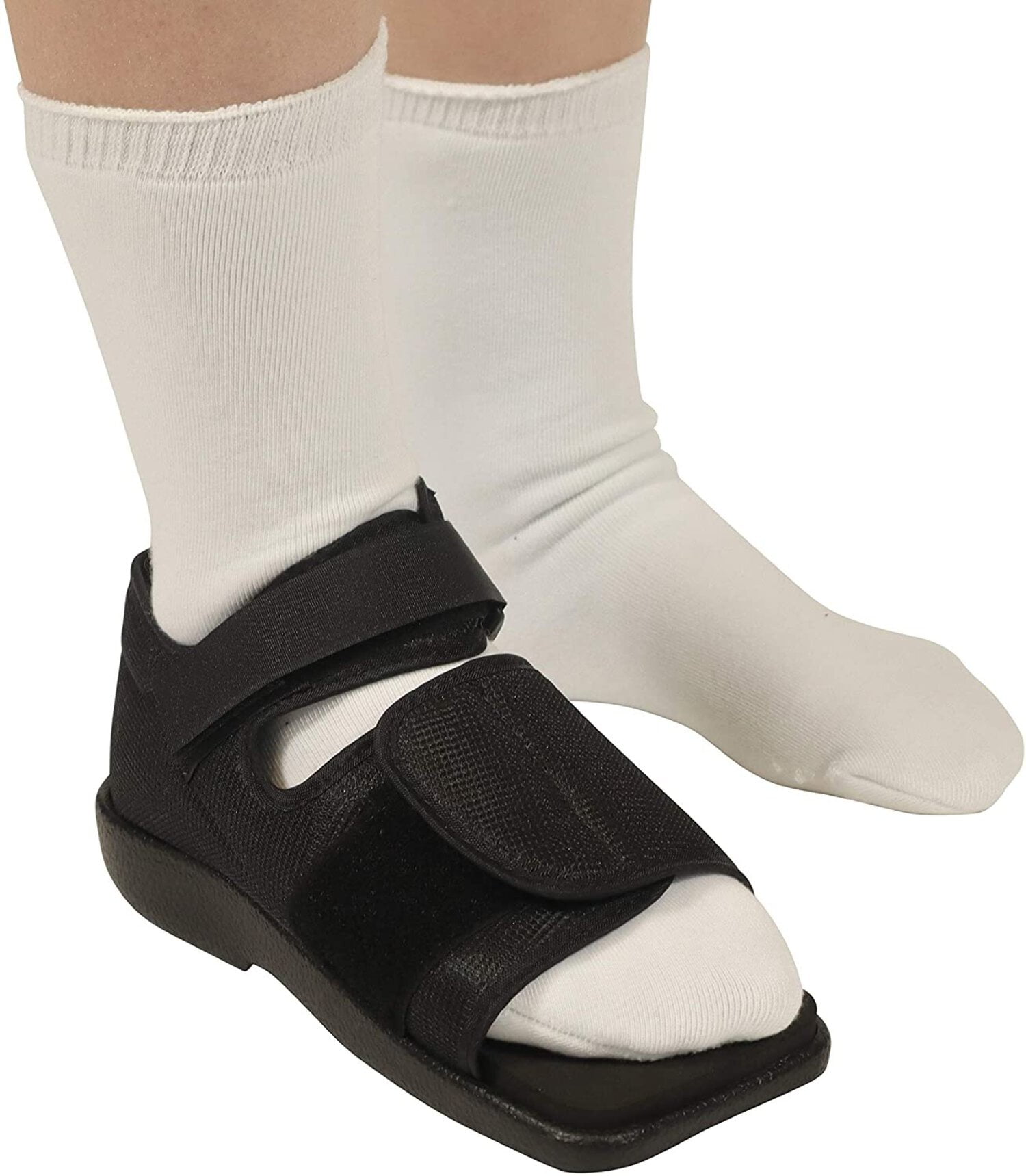 NEW Post Op Broken Toe Foot Fracture Square Toe Walking Shoe