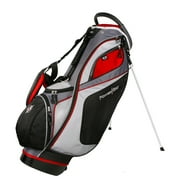 NEW PowerBilt Golf Dunes Stand / Carry Bag 14-Way Top - Black / Red / White