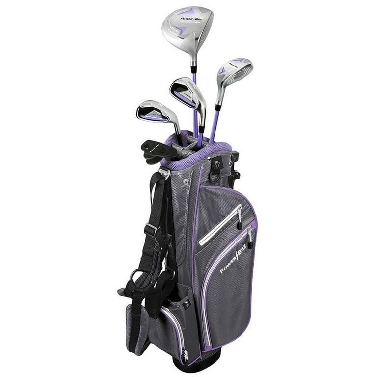 NEW PowerBilt Lavender Series Junior Golf Set Driver Hybrid Iron