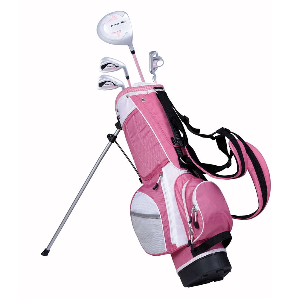 NEW PowerBilt Pink Series Junior Golf Set Driver Iron Wedge Putter