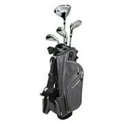 NEW PowerBilt Silver Series Junior Golf Set Driver Hybrid Iron Wedge Putter Bag