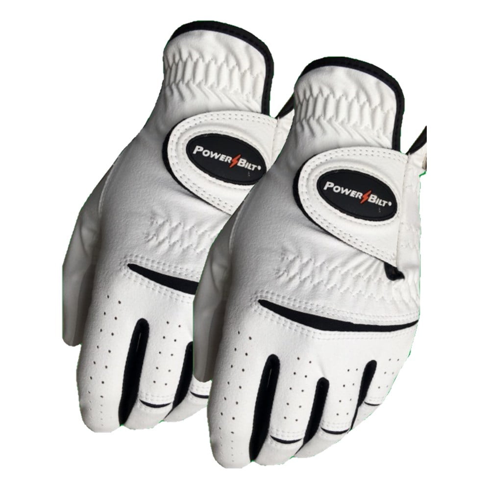 NEW PowerBilt Sure-Soft Golf Gloves All Weather 2-Pack Size XXXL