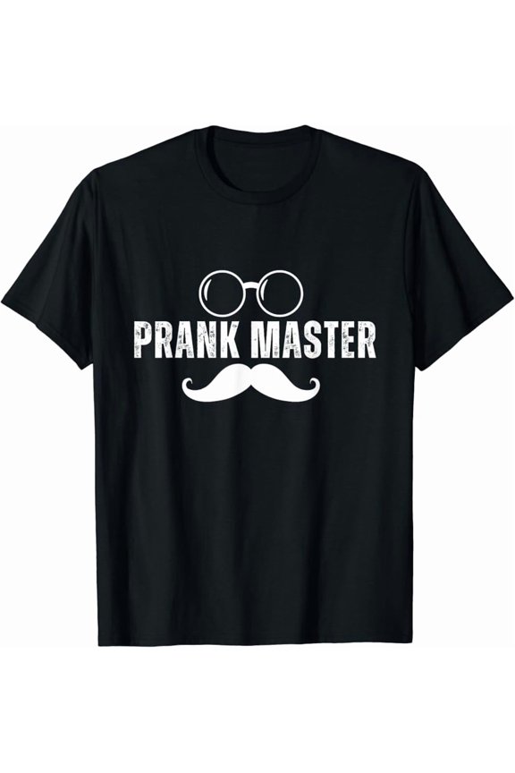 NEW!!! Prank Master April Fool's Day Joke Graphic Art T-Shirt