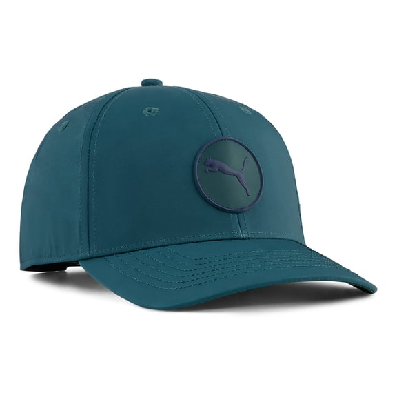 NEW Puma Golf Circle Cat Tech Snapback Hat Cap - Green Terrain