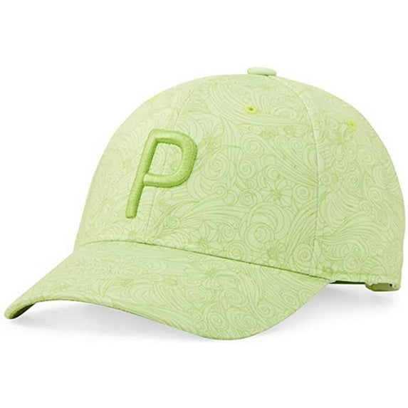 NEW Puma P110 Gust O' Wind Lime Green Snapback Golf Hat/Cap
