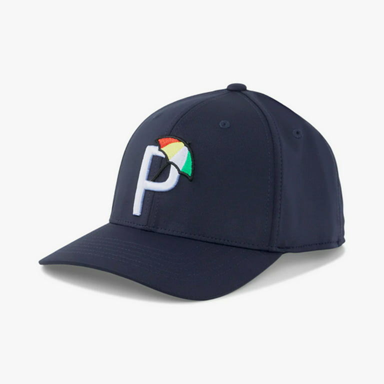 Golf Snapback NEW Glow P Palmer Hat/Cap Cap Puma Blazer/White Navy