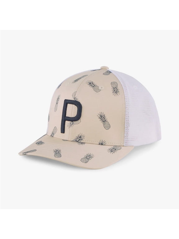 Pineapple Trucker P Cap - 02442802 - White Pepper/Navy Blazer - OSFA