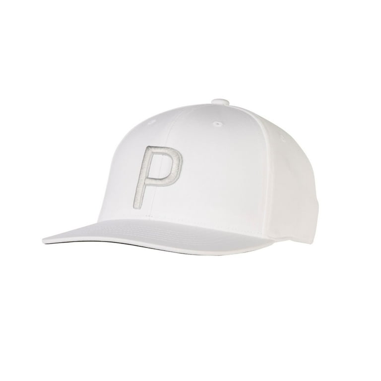 NEW Puma Rickie Fowler P 110 White/Silver Snapback Adjustable Hat - Main Image