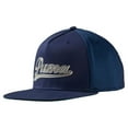 thumbnail image 1 of Puma Script Snapback Hat (Peacoat/Folkstone Gray, OSFA) NEW, 1 of 2