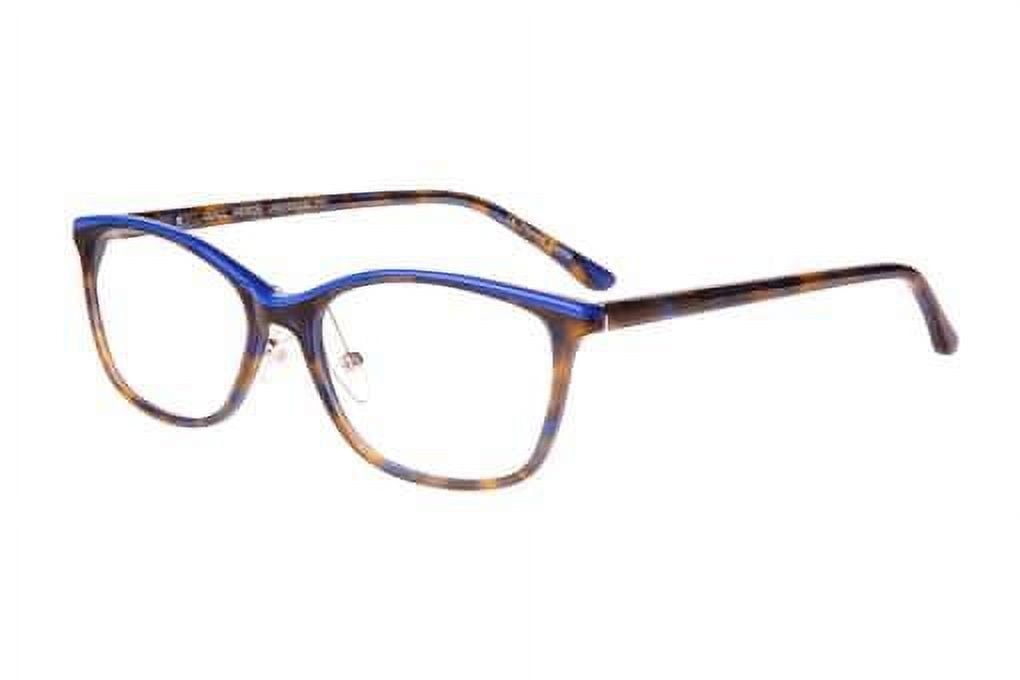 NEW QUILL Tortoise & Blue HERON Eyeglasses 53mm with Case  display picture 1