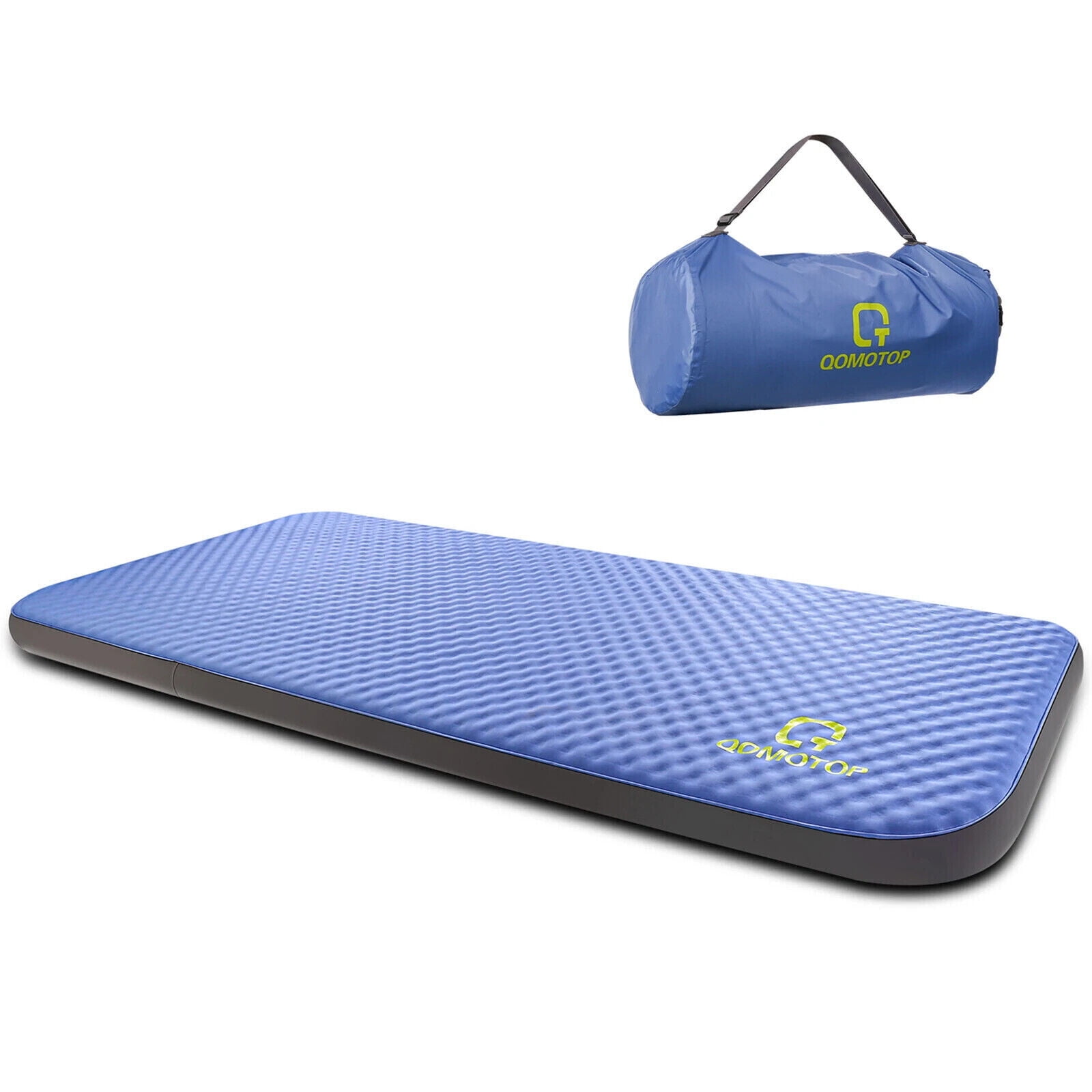 NEW Qomotop Ultra Thick Self-Inflating Camping Mattress