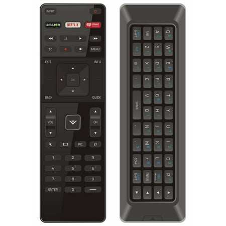 NEW Qwerty Dual Side Remote XRT500 w Backlight for 2015 2016 VIZIO Smart app TV
