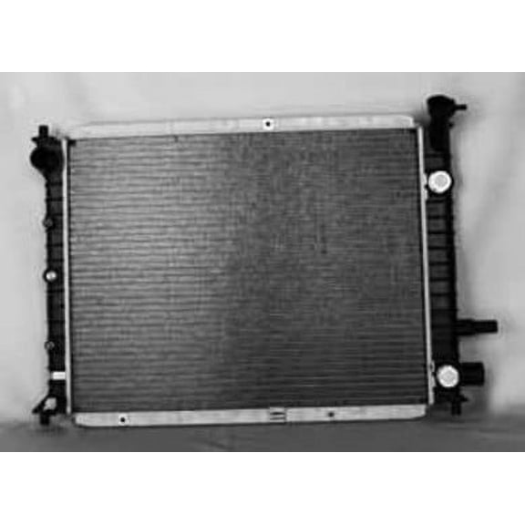 NEW RADIATOR ASSEMBLY IS COMPATIBLE WITH FORD 98-03 ESCORT 2.0L L4 1989CC 121 CID ZX2 S/R COUPE F8CZ8005AA FO3010109 9274 CU2140 FD37026A