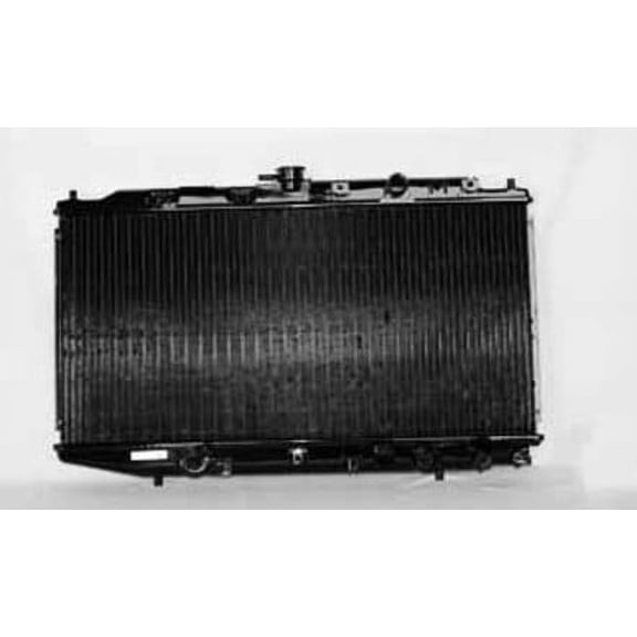 OEM Grade Radiator Compatible with 1988-1991 Honda Crx Civic 1.5L OEM 19010-PM3-901 19010PM3901 TOYO TYPE ALSO FITS 11 PLASTIC/COPPER Direct Fit Replacement OE Specifications New