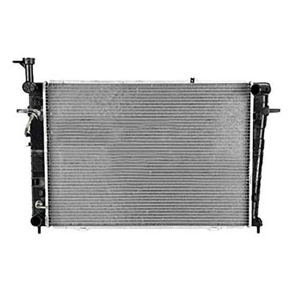 NEW RADIATOR ASSEMBLY IS COMPATIBLE WITH HYUNDAI 07-09 TUCSON 2.0L 1975CC AUTO AC 8118 CU2785 25310 2E801 HY3010164 8118 CU2785