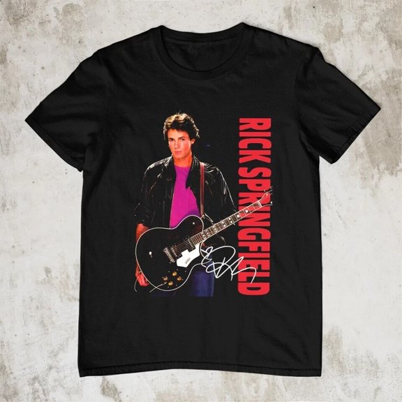 NEW RARE Rick Springfield Classic Rock T-Shirt Unisex All Sizes