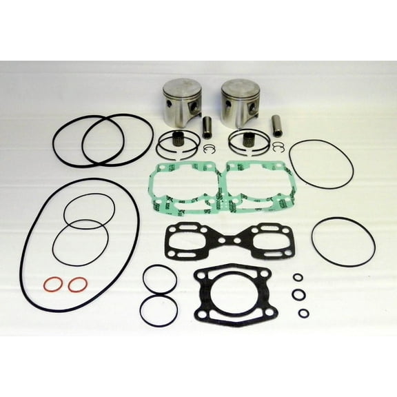 Top End Rebuild Kit Standard Bore 82mm Compatible with 1999-2005 Sea-Doo 3D RFI 800 GSX RFI 800 GTI LE RFI 800 GTI RFI STD 800 GTX RFI 800 Rotax 787 782cc 2-Stroke Replaces 290-888-410