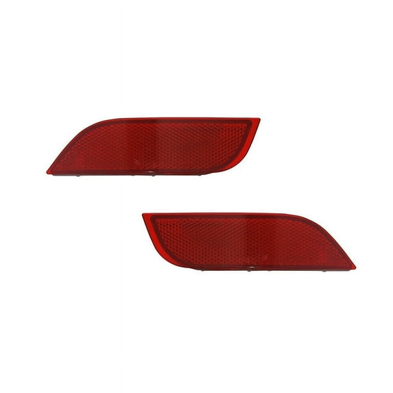 NEW REFLECTOR LIGHT PAIR IS COMPATIBLE WITH SUBARU CROSSTREK 2016 SET OF 84281FG000 SU1185100 84281FG010 SU1184100