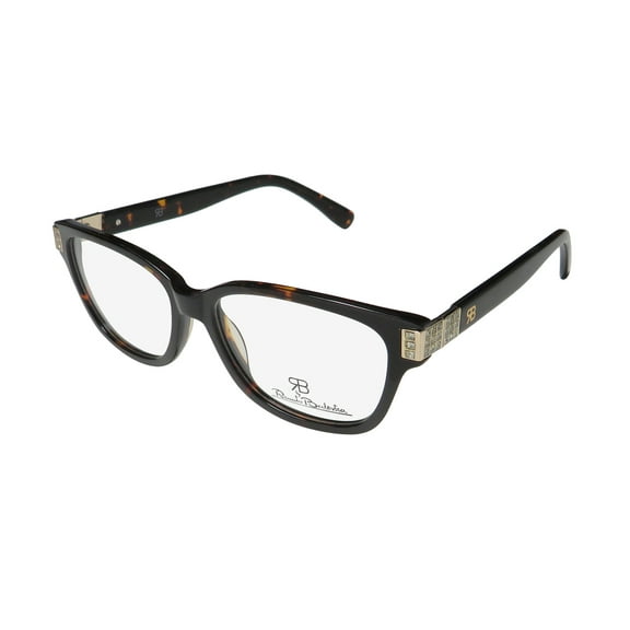 NEW RENATO BALESTRA RB013 WOMENS/LADIES RECTANGULAR FULL-RIM DARK TORTOISE FRAME DEMO LENSES 53-16-145 EYEGLASSES/EYE GLASSES