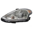 thumbnail image 1 of OEM Grade Right Passenger Headlight Compatible with 2015-2018 Nissan Versa S S Plus SV SL Sedan 1.6L HR16DE DOHC I4 109HP Halogen Bulbs Included Clear Lens 26010-9KK0A NI2503204, 1 of 2