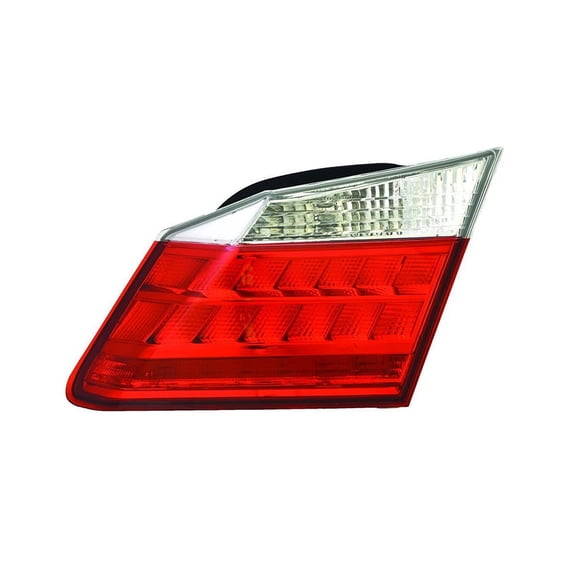 OEM Grade Right Inner Trunk Lid LED Tail Light Compatible with 2013-2015 Honda Accord EX-L Touring V6 2.4L and 2014-2015 Accord Hybrid 34150-T2A-A11 HO2803106 34150T2AA11 4-Cyl