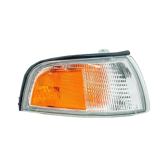 OEM Grade Passenger Side Front Park Signal Lamp Compatible with 1997-2001 Mitsubishi Mirage Sedan 1.5L 1.8L L4 Mitsubishi CJ Platform MR296306 MI2521107 Halogen Corner Light 18-5501-00