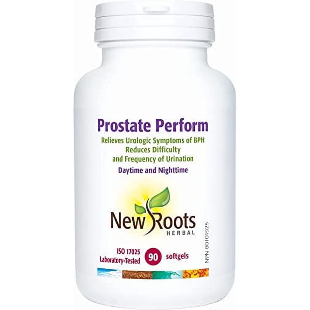 NEW ROOTS HERBAL Prostate Perform Supplement 90 Soft Gels Saw