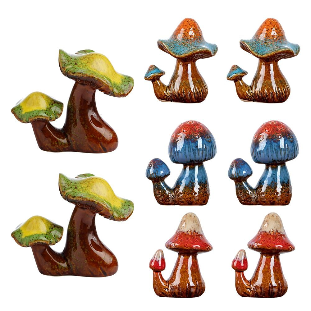 6-Pack Toilet Bolt Cover Kit - Ceramic & Universal Caps To Hide Ugly Bolts, Easy Snap-On Installation