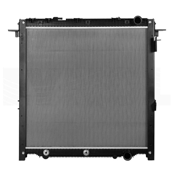 NEW Radiator Compatible with 2017-up CASCADIA, INLET & OUTLET SAME SIDE, FRAMED VERSION QL