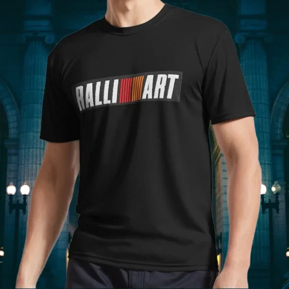 NEW! Ralliart Embroidery Logo Long Sleeve T-Shirt Funny Size S to 5XL