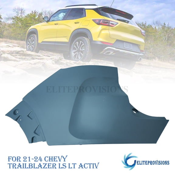 NEW Rear Bumper LH Driver For 2021-2024 Chevy Trailblazer LS LT Activ