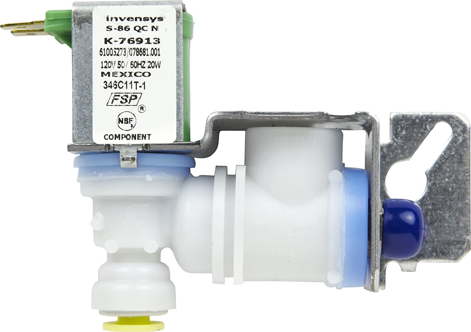 NEW Refrigerator Water Inlet Valve Assembly WP61005273 WHIRLPOOL