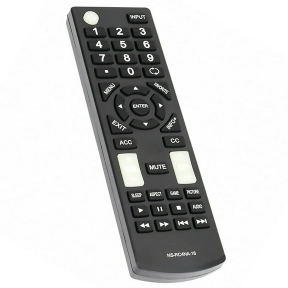 NEW Remote for Insignia TV NS-32D220NA18 NS-24D310NA17 NS-24D310MX17 NS-22D420NA18