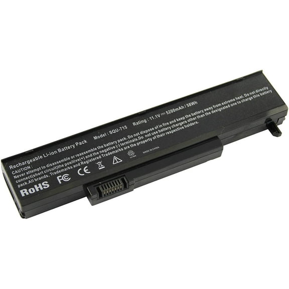NEW Replacement Laptop/Notebook Battery for Gateway M-6843 Battery
