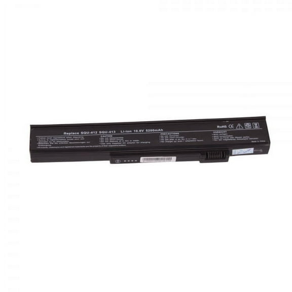 NEW Replacement Laptop/Notebook Battery for Gateway MX6004M Battery 53Wh, 4800mAh